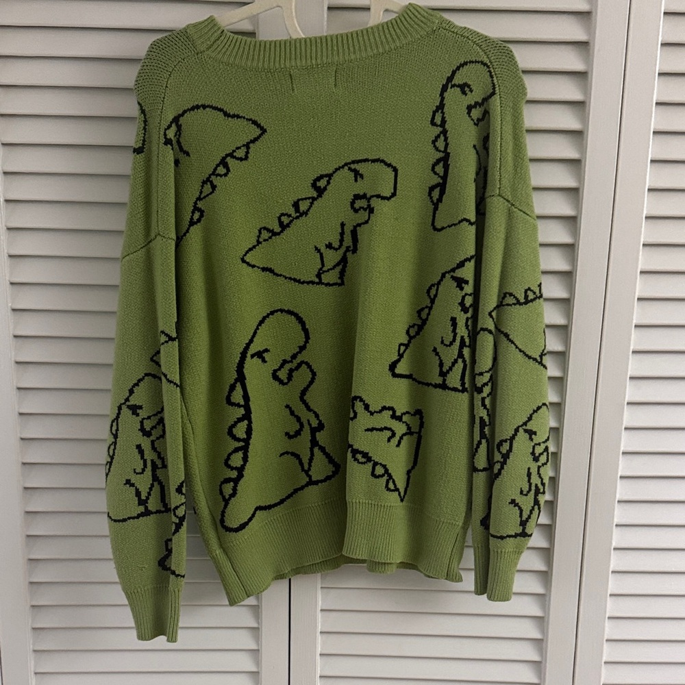 Aelfric Eden Green Dinosaur Sweater - Picture 2 of 3